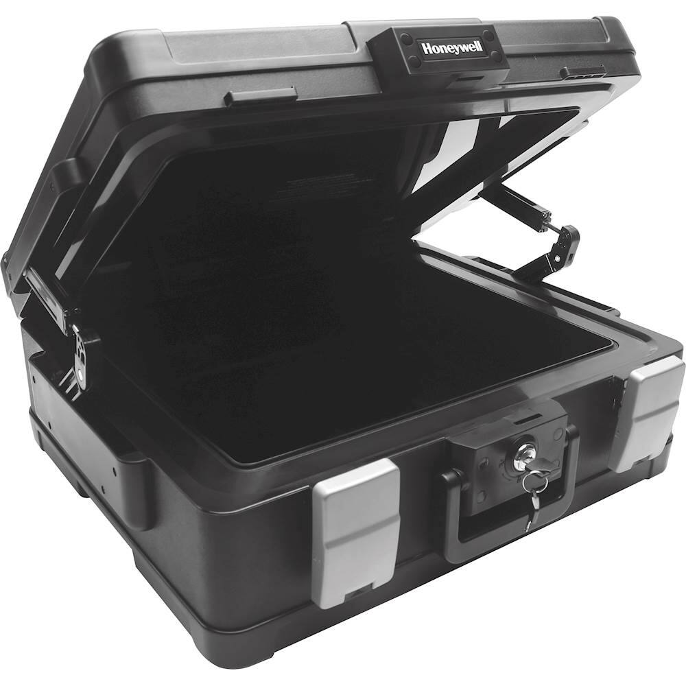 Alt View 11. Honeywell - 0.39 Cu. Ft. Fire- and Water-Proof Hanging File Chest with Key Lock - Black.
