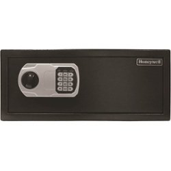 Honeywell - 1.14 Cu. Ft. Security Safe with Electronic Lock - Black - Front_Zoom