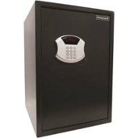 Honeywell - 2.86 Cu. Ft. Safe for Valuables with Electronic Keypad Lock - Black - Front_Zoom