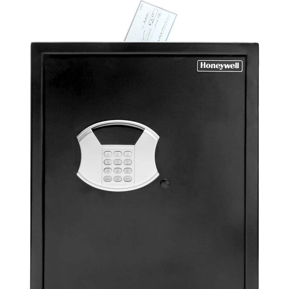 Alt View 12. Honeywell - 2.86 Cu. Ft. Safe for Valuables with Electronic Keypad Lock - Black.