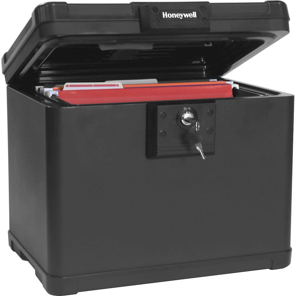 Honeywell 0.45-cu ft Fireproof and Waterproof Chest Safe Box with Keyed  Lock in the Chest Safes department at