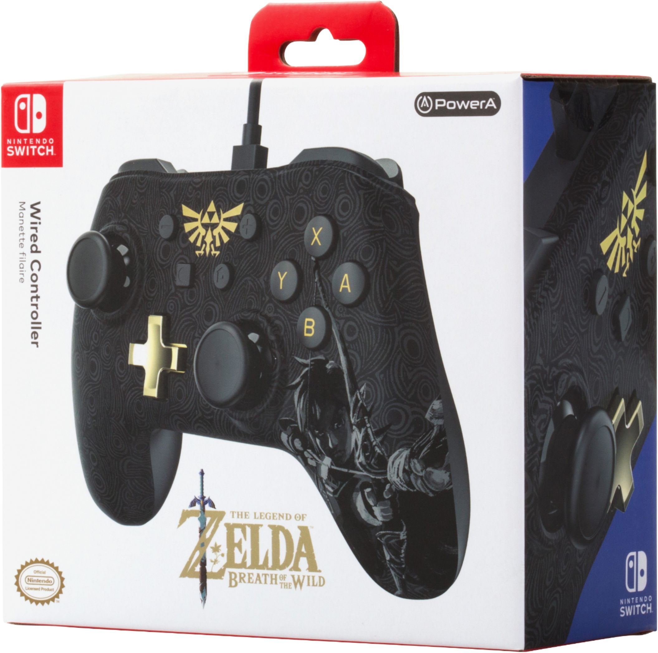 Best Buy: PowerA Wired Controller for Nintendo Switch Zelda 