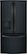 Front Zoom. GE - 25.6 Cu. Ft. French Door Refrigerator - Black Slate.
