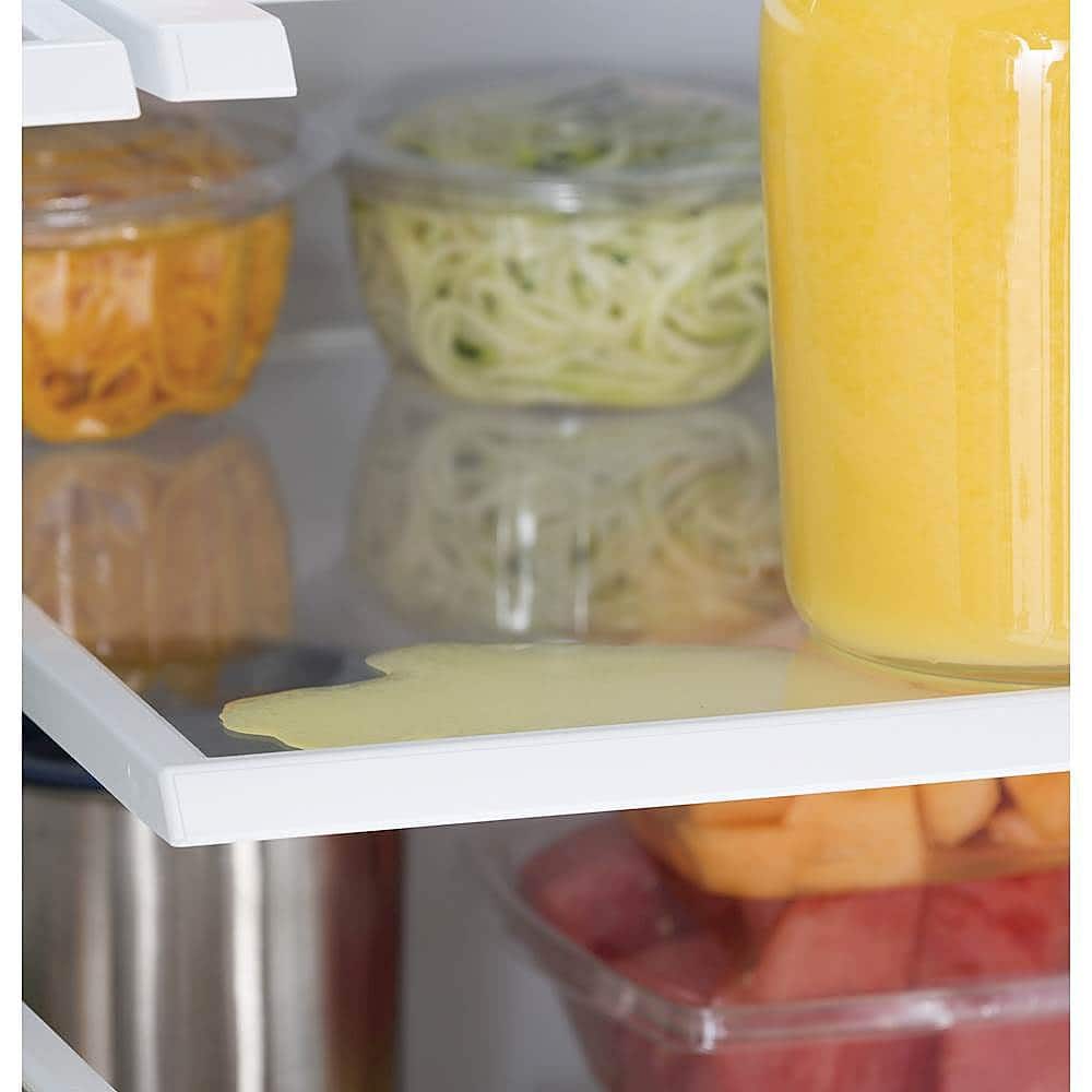 Alt View 12. GE - 25.6 Cu. Ft. French Door Refrigerator - Black Slate.