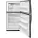 Alt View 2. GE - 21.2 Cu. Ft. Top-Freezer Refrigerator.