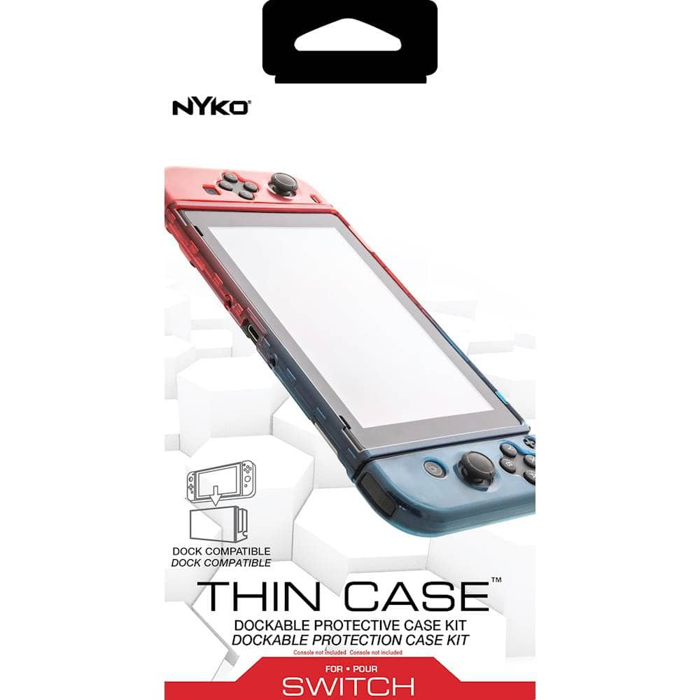 Best Buy: Nyko Armor Case for Nintendo Switch OLED Clear 87321