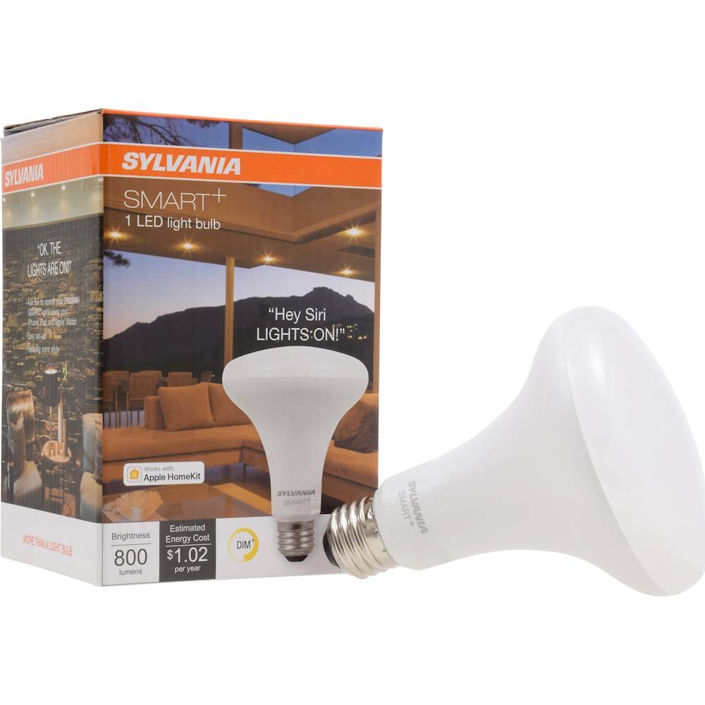 Customer Reviews: Sylvania BR30 Bluetooth Smart LED Bulb White 74987 ...