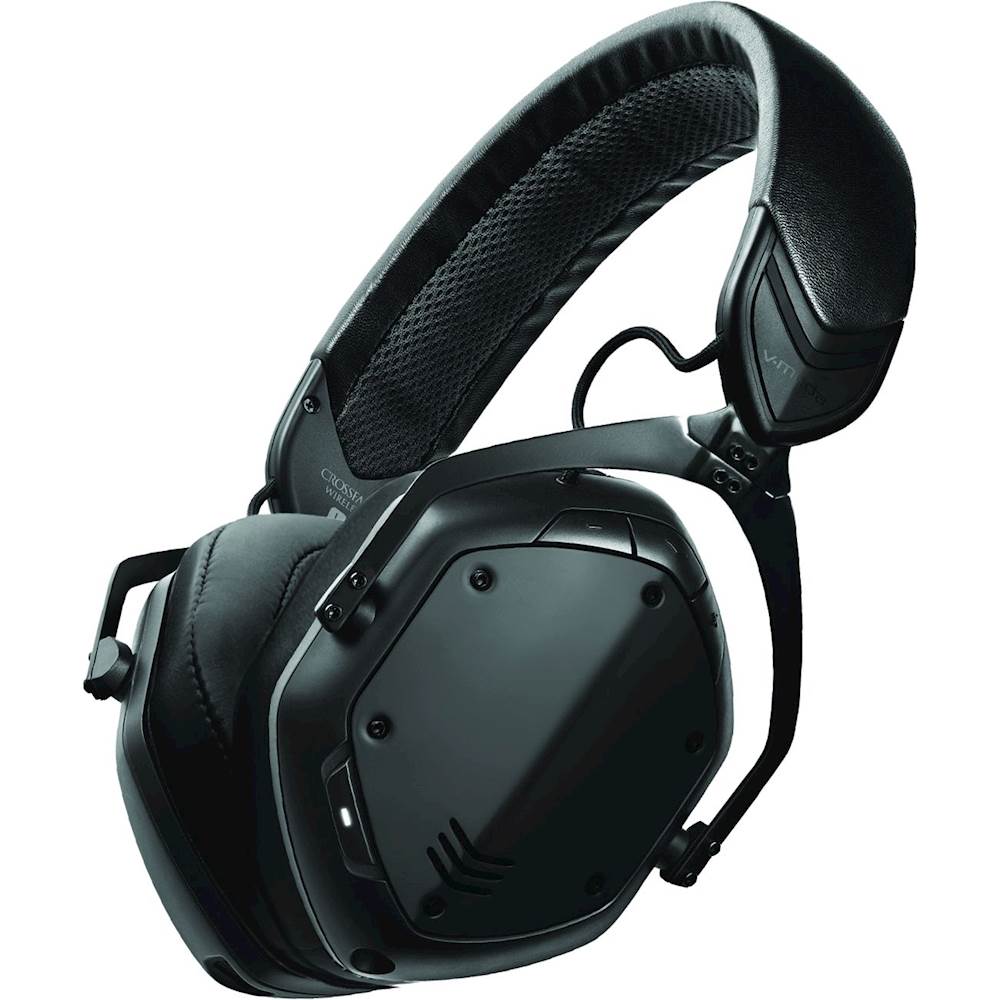 Best Buy: V-MODA Crossfade 2 Wireless Codex Customizable Over-the-Ear Premium Headphones Black