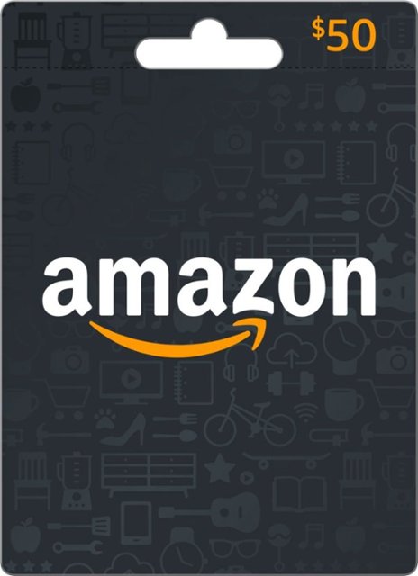 Front Zoom. Amazon - $50 Gift Card.