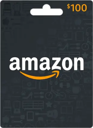 Front. Amazon - $100 Gift Card.