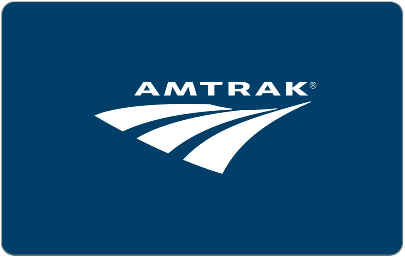 Front. Amtrak - $100 Gift Card.