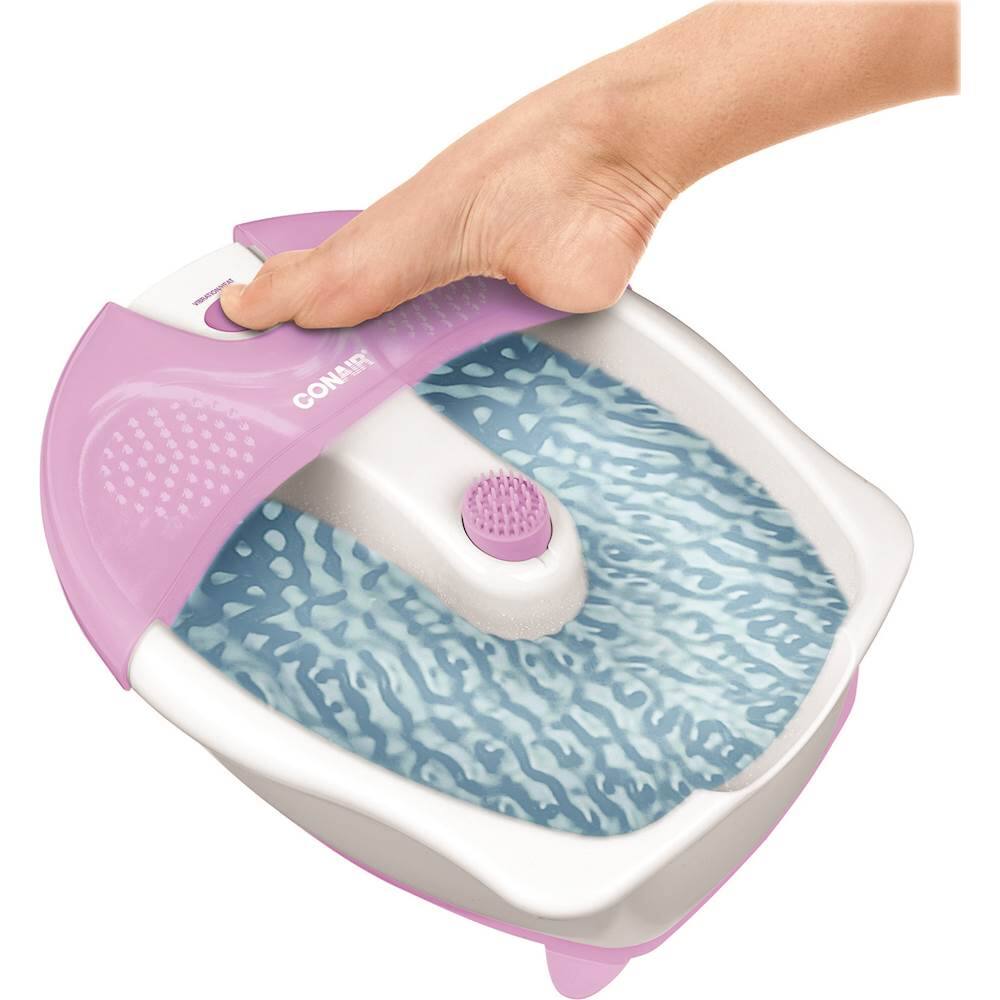 Alt View 13. Conair - Foot Spa With Vibration & Heat - White/Purple.