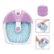 Alt View Zoom 15. Conair - Foot Spa With Vibration & Heat - White/Purple.