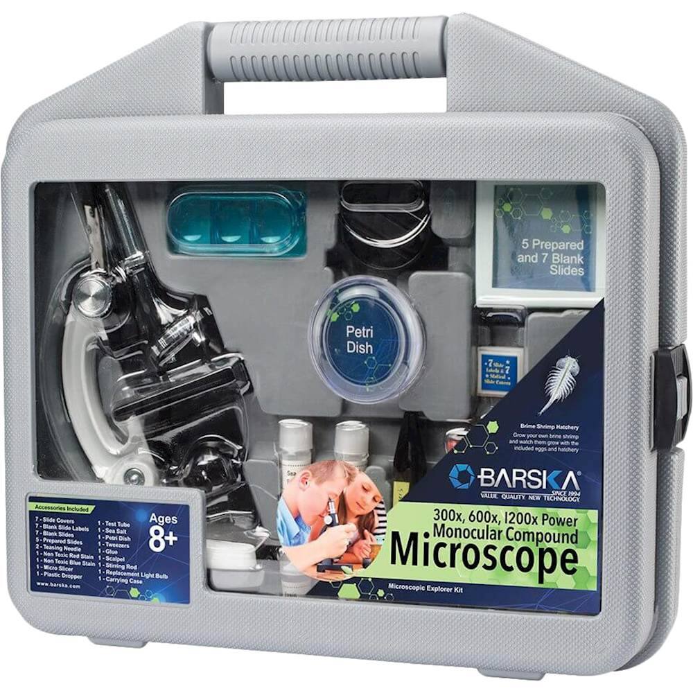 Image of Barska AY12938 microscope on Best Buy website