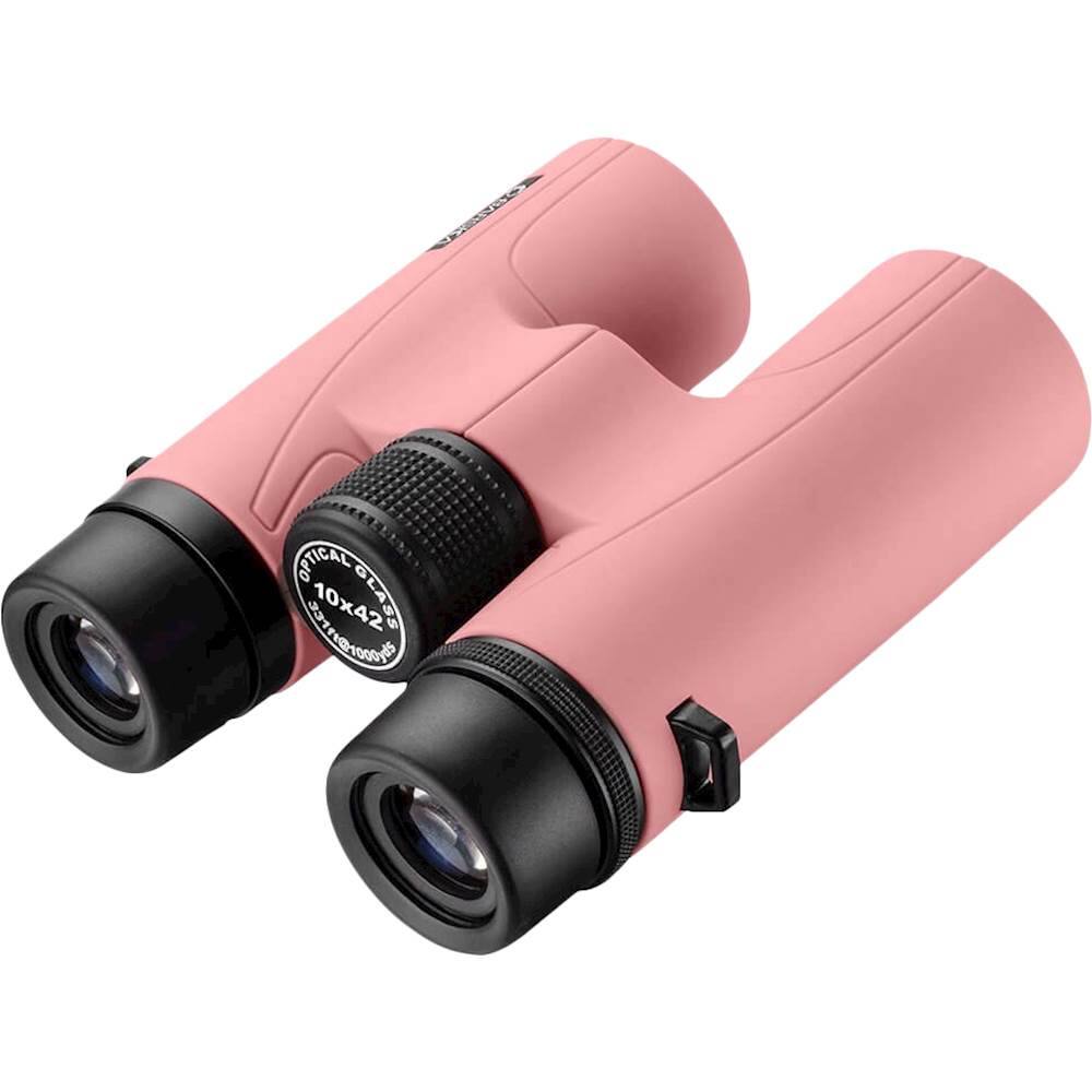 Best Buy Barska Crush 10 x 42 Binoculars Blush Pink AB12976