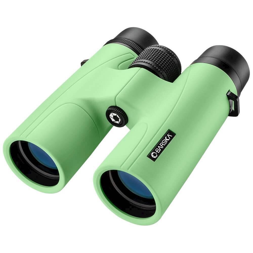 Left. Barska - Crush 10 x 42 Binoculars - Pistachio Green.