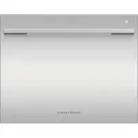 Fisher & Paykel - 24" Front Control Tall Tub Built-In Dishwasher - Stainless Steel - Front_Zoom