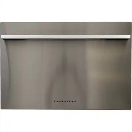Front. Fisher & Paykel - Door Panel for Fisher & Paykel DD24DI9 Dishwasher - Stainless steel.
