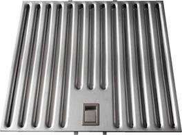 Bertazzoni - Baffle Filter for Hoods (4-Pack) - Stainless Steel