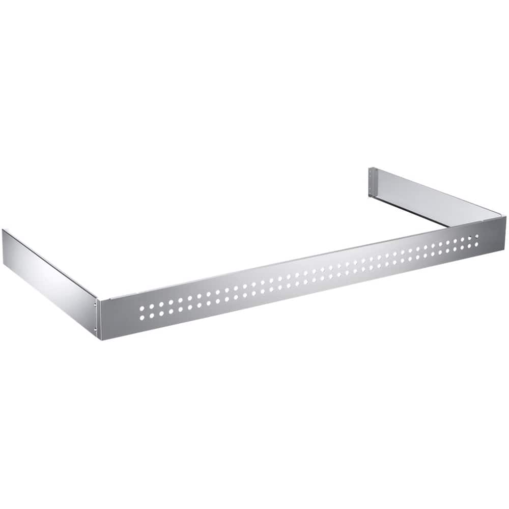 Front. Bertazzoni - Toe Kick Panel for Ranges and Gas Ranges - Stainless Steel.