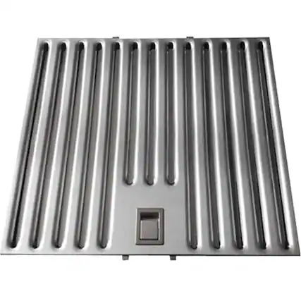 Front. Bertazzoni - Baffle Filter for Bertazzoni Professional Series KU30 PRO 1 XV Hoods (4-Pack) - Stainless Steel.