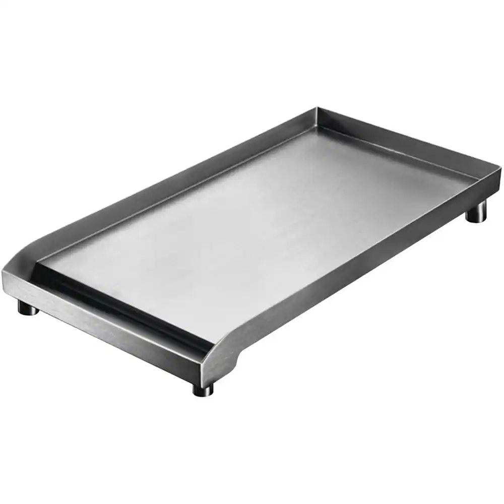 Front. Bertazzoni - Griddle for P/N: MAST365DFMXE - Black.