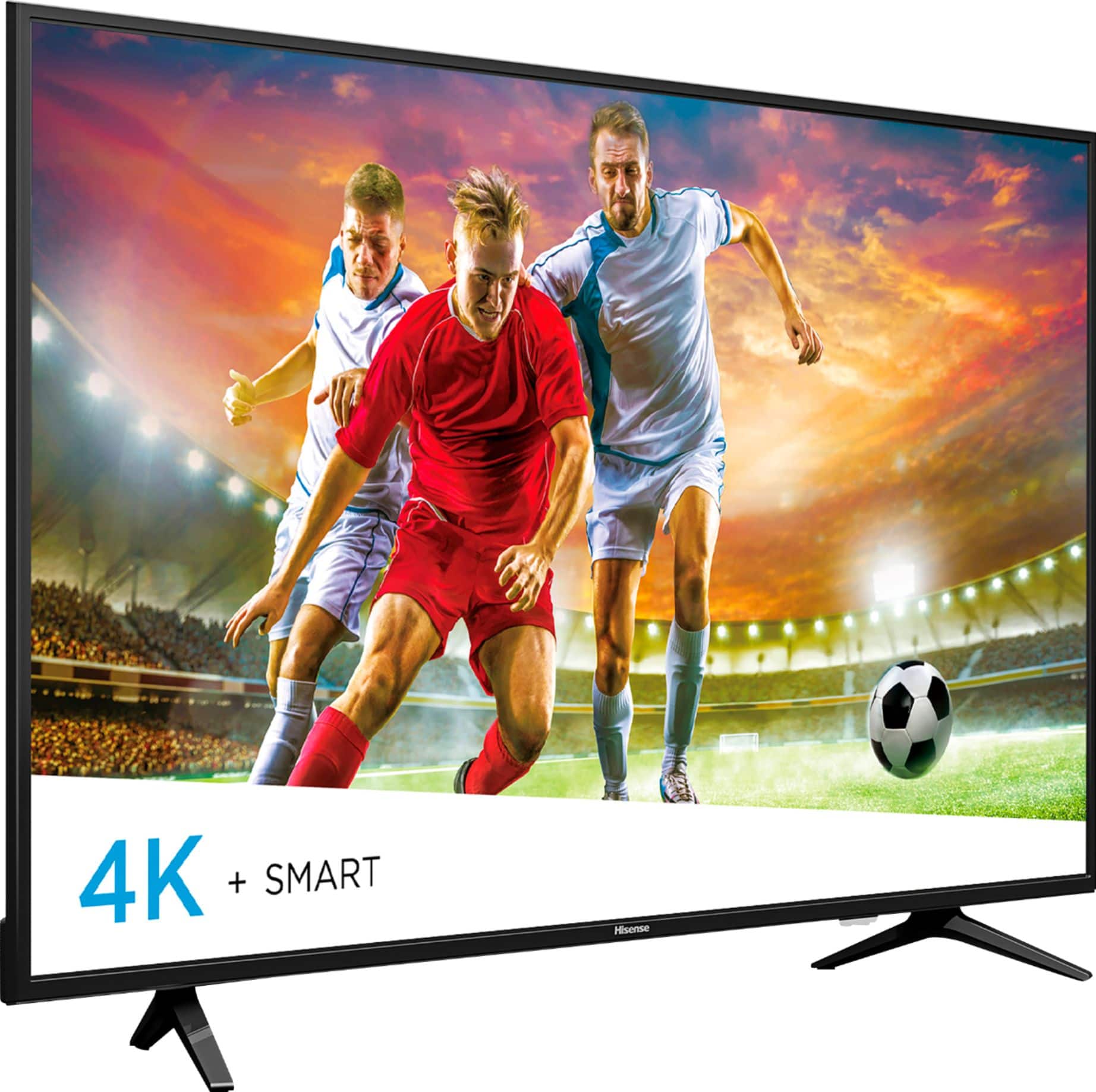 Angle. Hisense - 55" Class - LED - H6 Series - 2160p - Smart - 4K UHD TV with HDR.