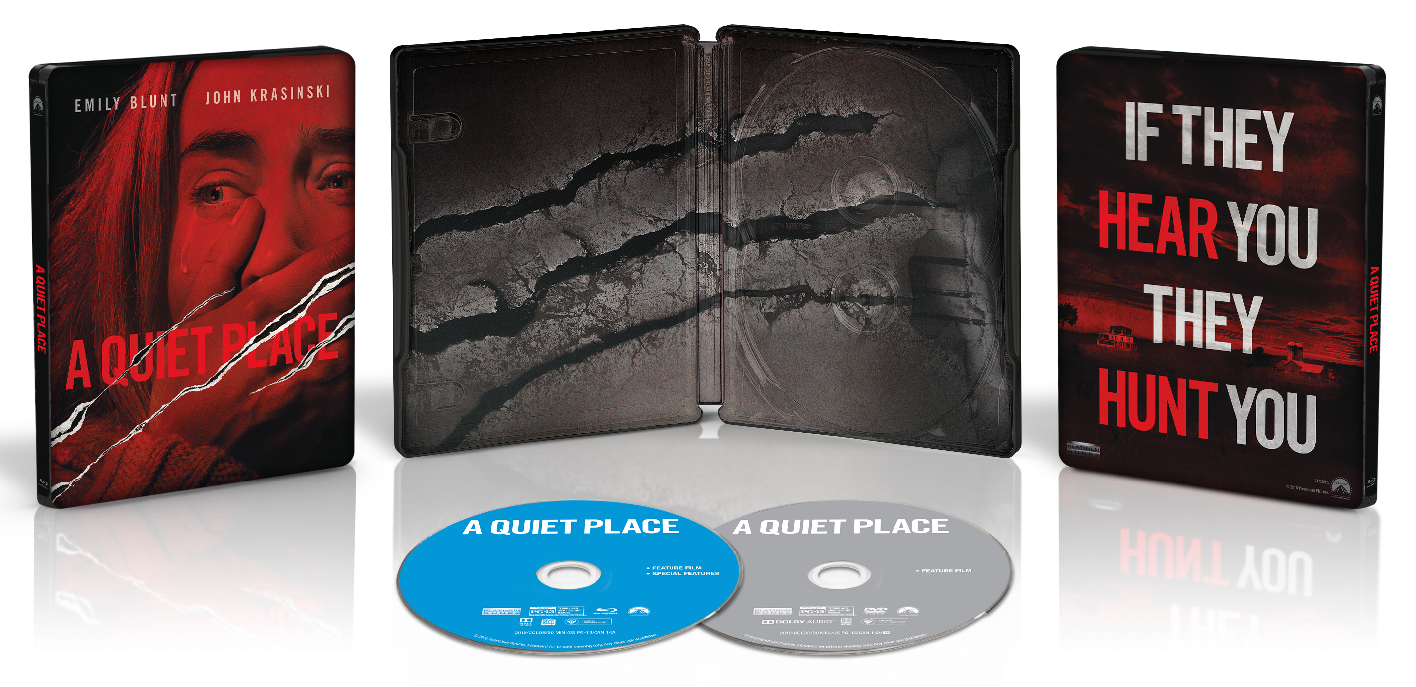A Quiet Place [SteelBook] [Blu-ray/DVD] [Only @ Best Buy] [2018]