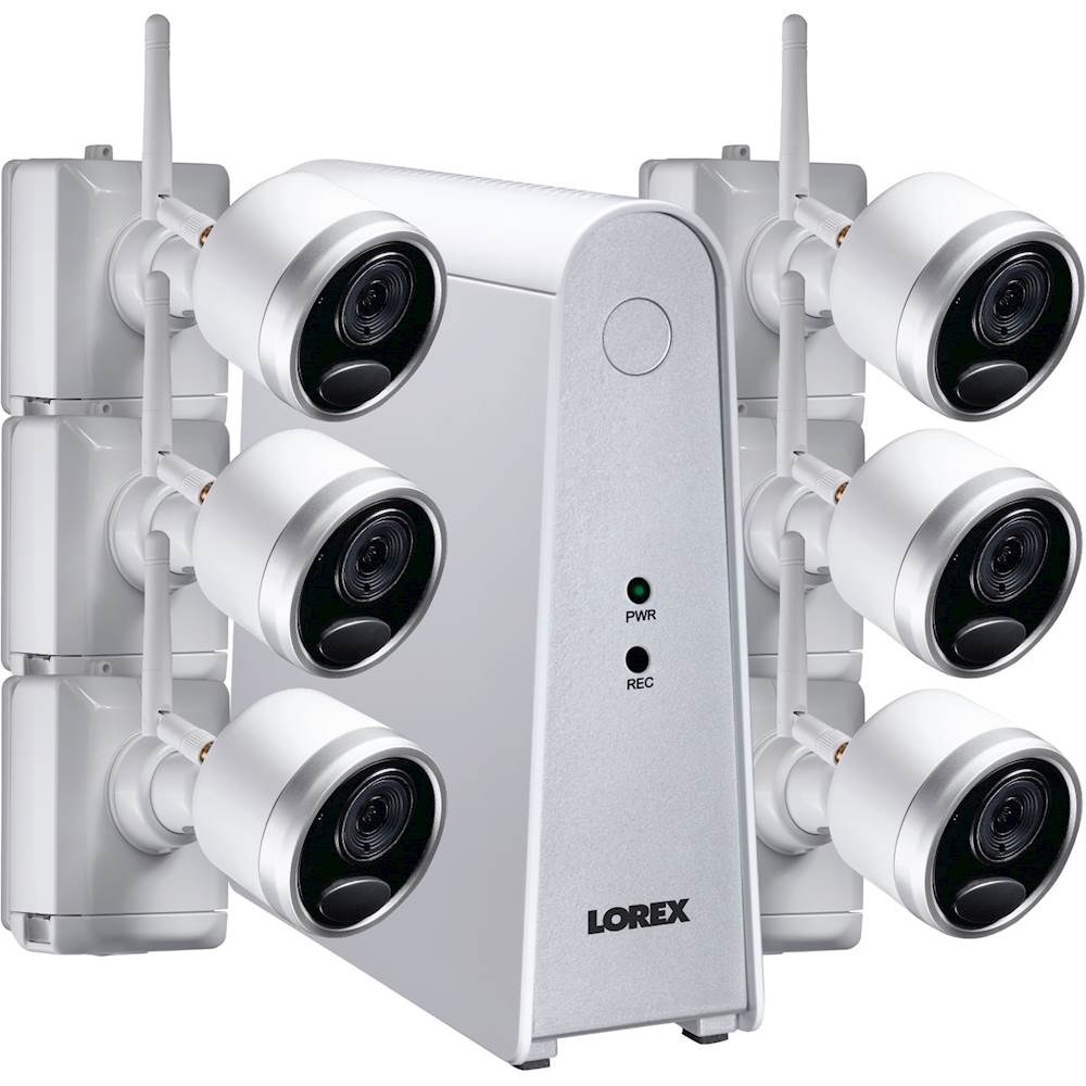 Customer Reviews: Lorex 6-Channel, 6-Camera Indoor/Outdoor Wire Free ...