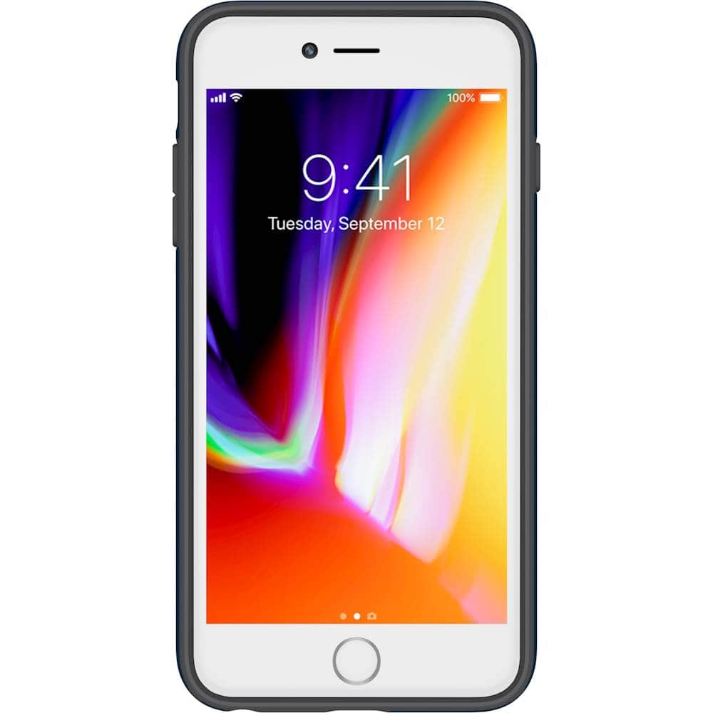candyshell case for apple iphone 6 plus, 6s plus, 7 plus and 8 plus - slate gray/deep sea blue candyshell case for apple iphone 6 plus, 6s plus, 7 plus and 8 plus - slate gray/deep sea blue
