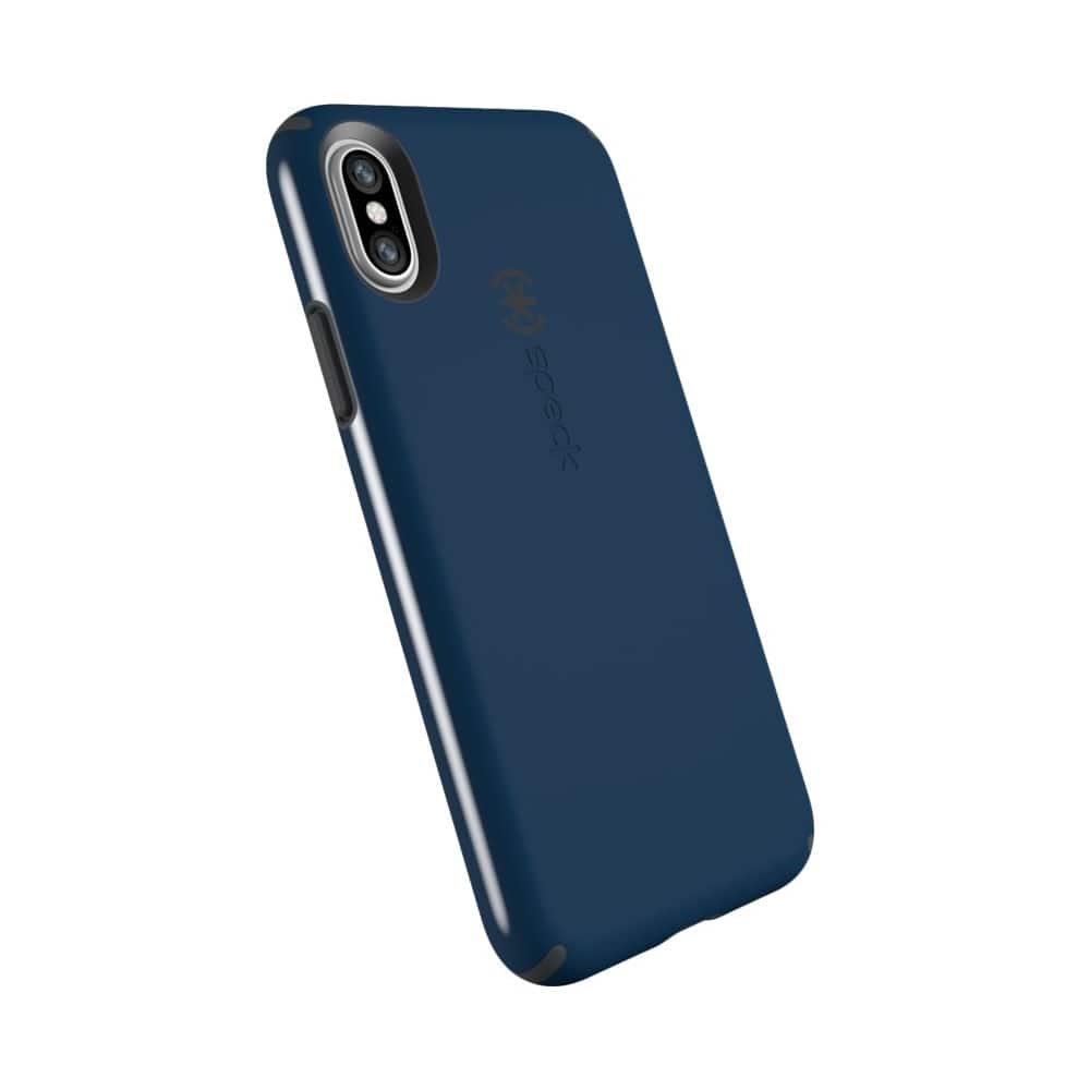 candyshell case for apple iphone x and xs - slate gray/deep sea blue candyshell case for apple iphone x and xs - slate gray/deep sea blue