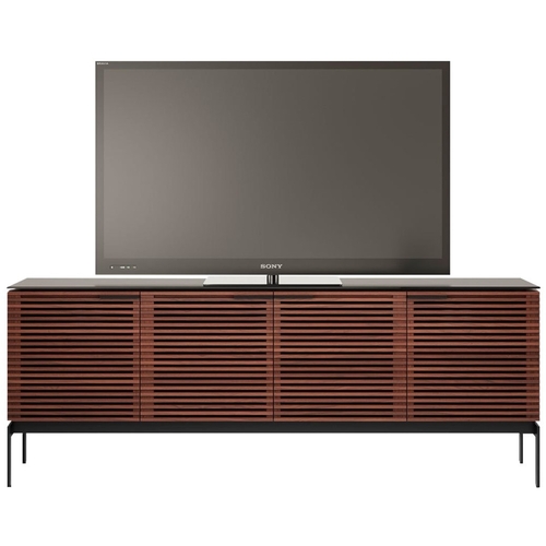 BDI - Corridor TV Cabinet for Most Flat-Panel TVs Up to 80" - Chocolate Stained Walnut