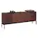 Left. BDI - Corridor TV Cabinet for Most Flat-Panel TVs Up to 80" - Chocolate Stained Walnut.