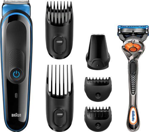 Multigroom 3045 Trimmer with 4 Guide Combs-Angle_Standard 