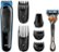 Angle Zoom. Braun - Multigroom 3045 Trimmer with 4 Guide Combs - Black/Blue.