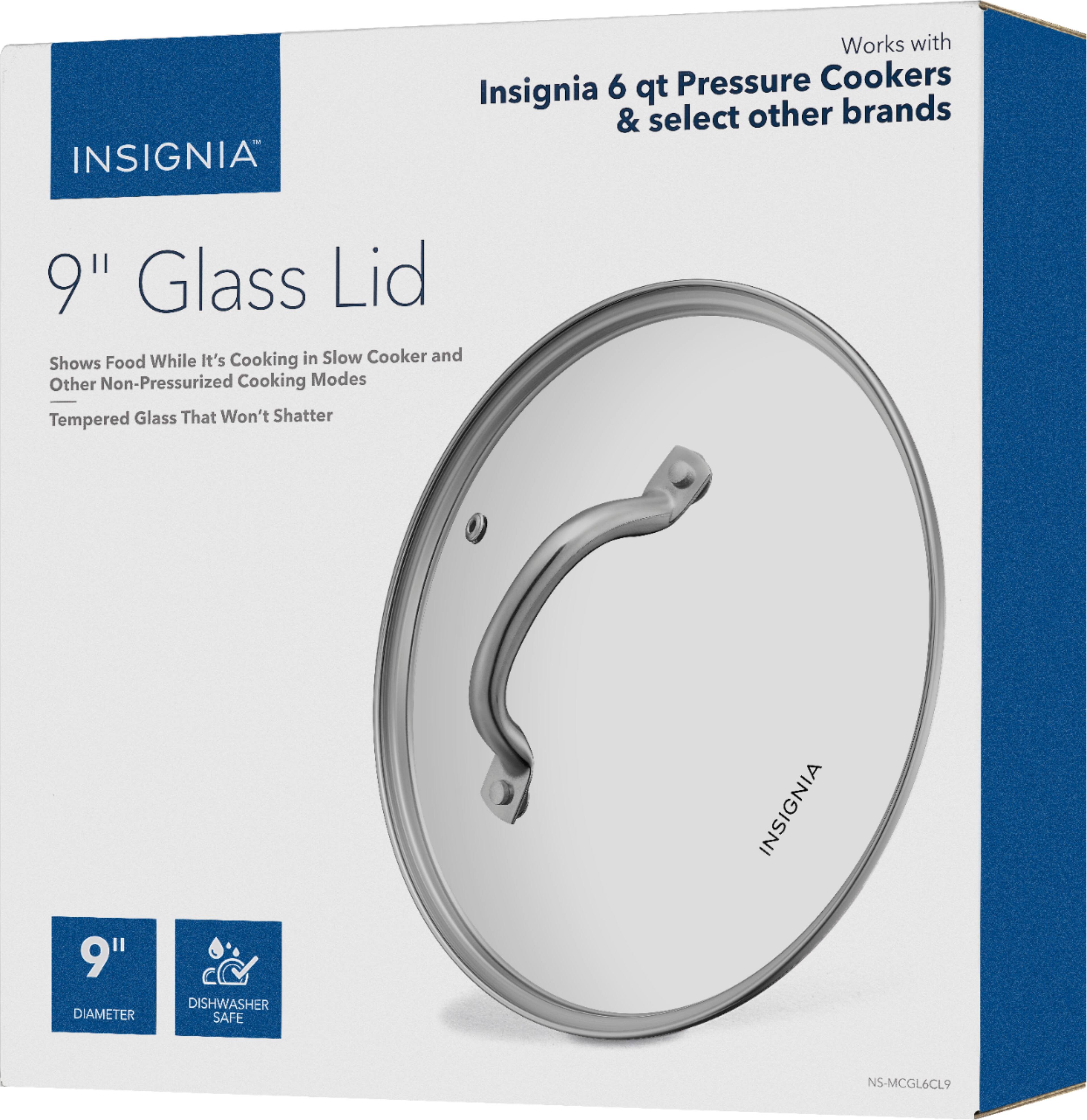 Alt View 12. Insignia™ - 9" Glass Lid for 6 Qt Multi-Cooker - Clear.