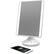 Alt View 13. iHome - 7" x 9" Flat Panel Vanity Mirror with Bluetooth Speaker and USB Charging - White.
