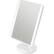 Alt View 18. iHome - 7" x 9" Flat Panel Vanity Mirror with Bluetooth Speaker and USB Charging - White.