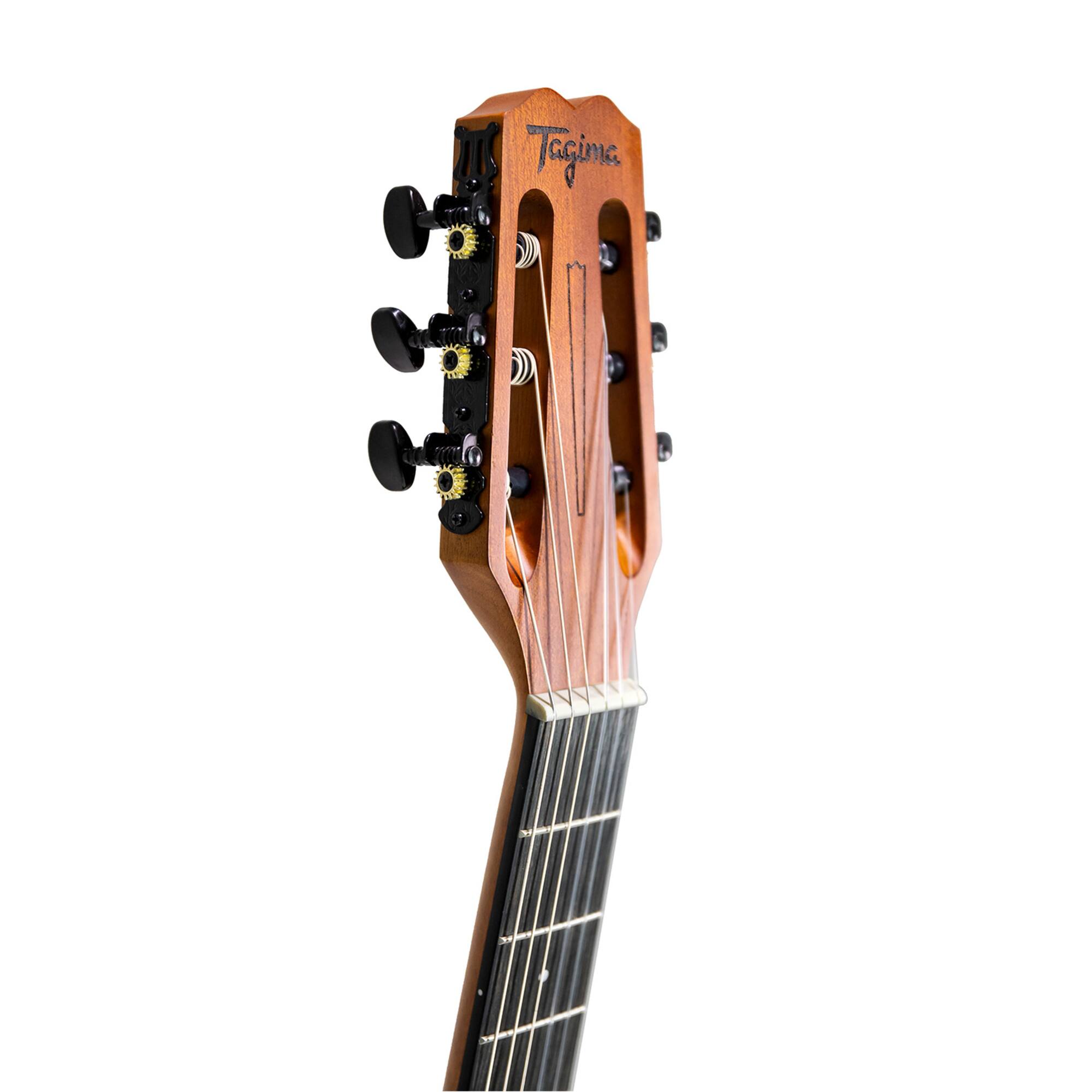 Alt View 2. Tagima - TAGIMA VEGAS GRAN RESERVA EQ-NTOP Nylon Acoustic Guitar.