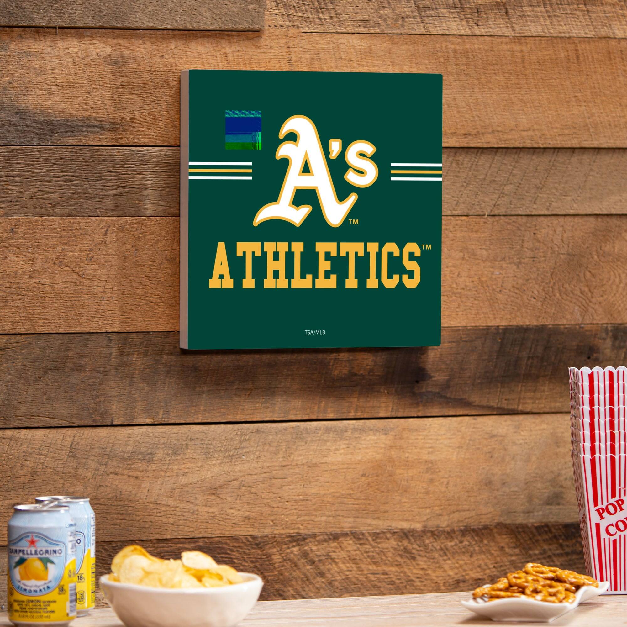 A's  
ATHLETICS  
TM  
TS4A  
MLB  

ARPELLEGRINO  
POP CORN