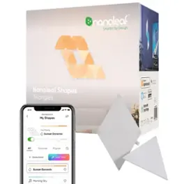 Nanoleaf - Shapes Triangles Expansion Pack (3 Panels) - Multicolor