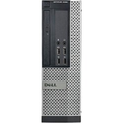 Dell - OptiPlex Desktop - Intel Core i5 - 16GB Memory - 2TB Hard Drive - Pre-Owned - Black - Front_Zoom