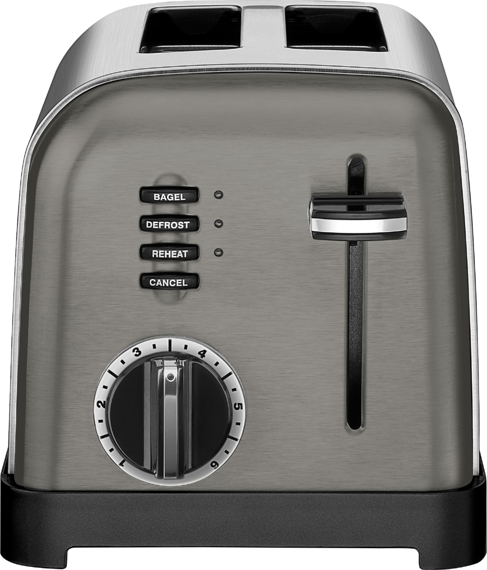 Cuisinart Classic 2-Slice Wide-Slot Toaster Black/Stainless CPT-160BKS -  Best Buy