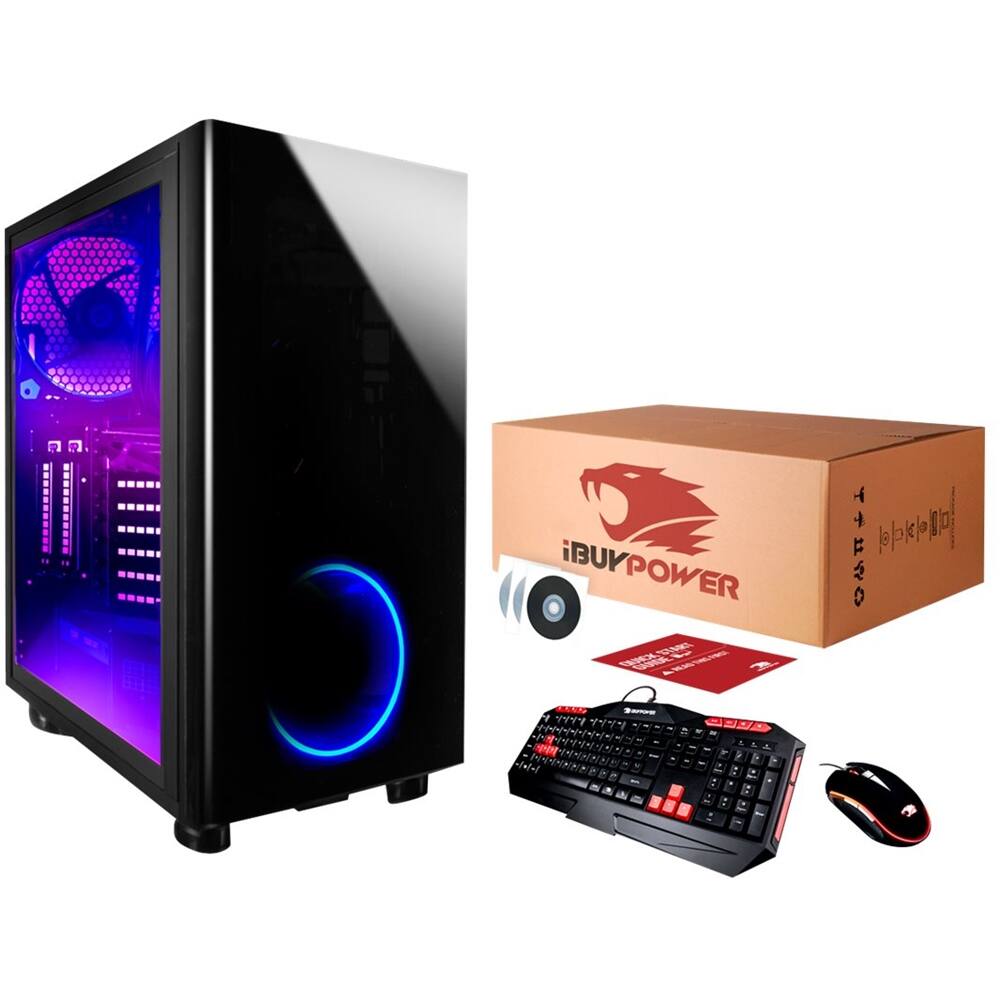 Best Buy: iBUYPOWER View21 Desktop AMD Ryzen 5-Series 16GB Memory AMD ...