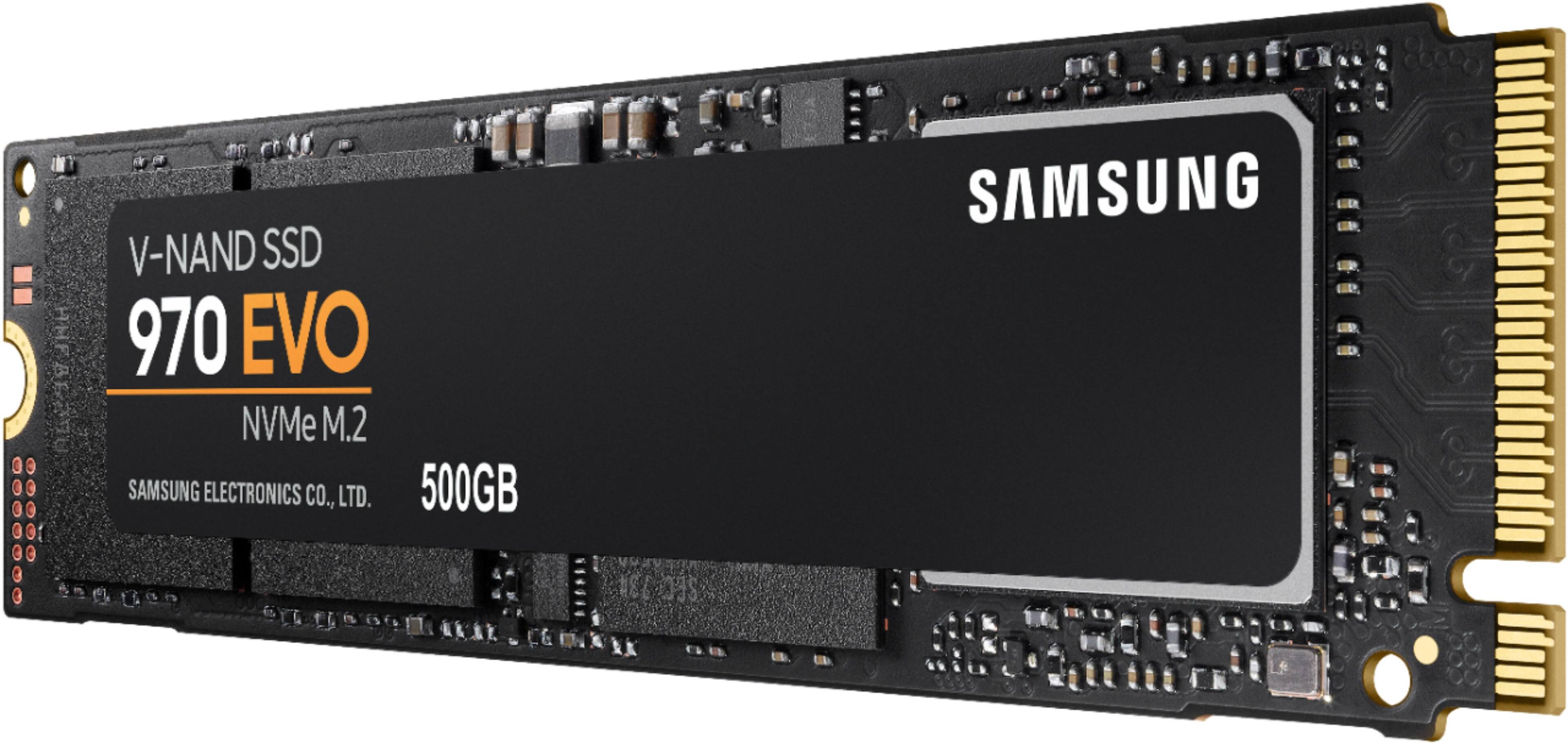 Alt View 12. Samsung - 970 EVO 500GB PCIe Gen 3 x4 NVMe Internal Solid State Drive with V-NAND Technology.