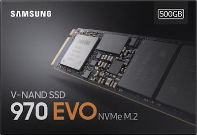 Samsung 970 EVO 500GB PCIe Gen 3 x4 NVMe Internal Solid State Samsung 970 EVO 500GB PCIe Gen 3 x4 NVMe Internal Solid State