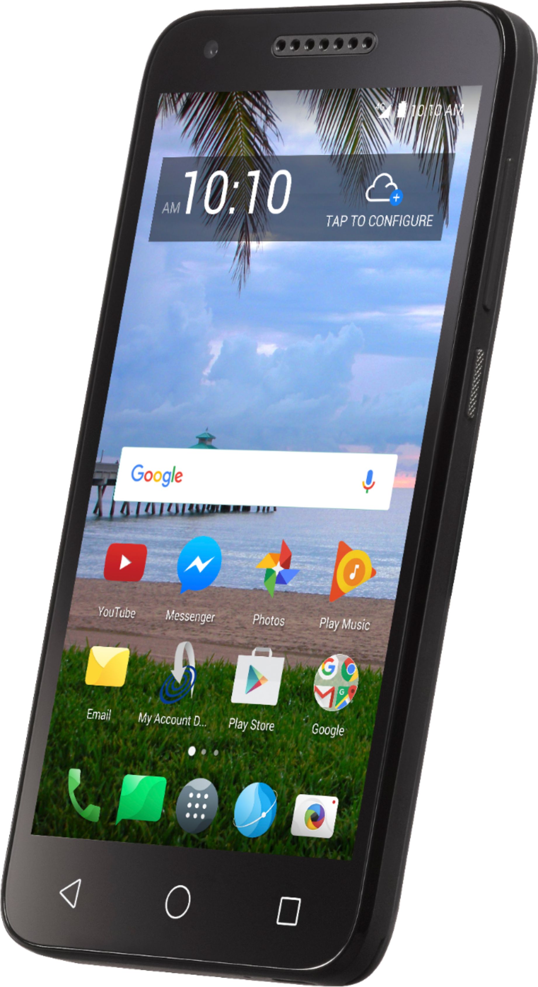 Best Buy: Simple Mobile Alcatel Raven A574BL with 16GB Memory Cell ...