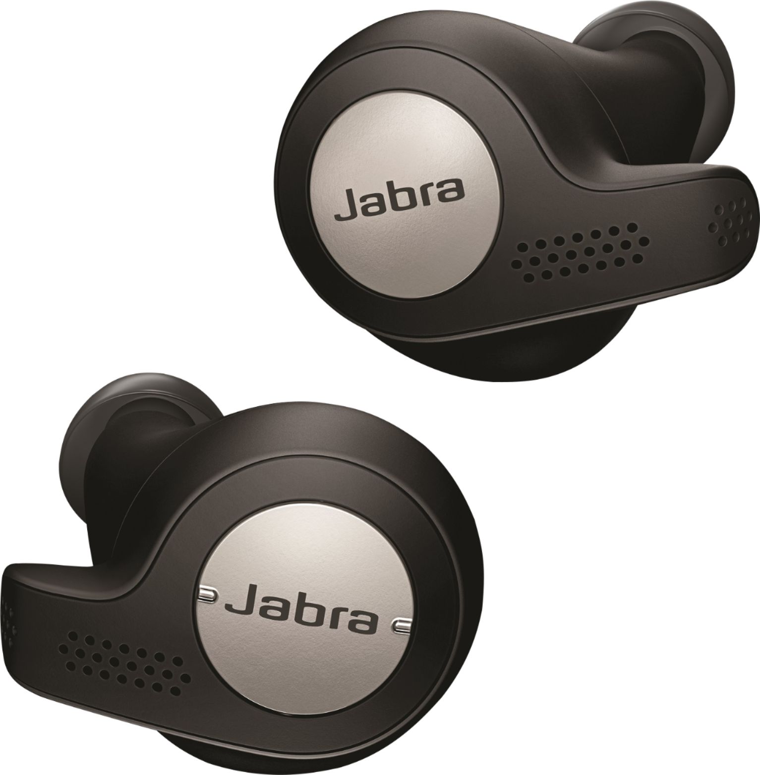  Jabra Elite 5 True Wireless in-Ear Bluetooth Earbuds - Hybrid  Active Noise Cancellation (ANC), 6 Built-in Microphones for Clear Calls -  Titanium Black, with $25  Gift Card : Electronics