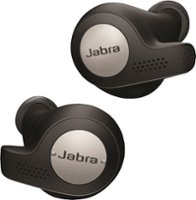 Jabra - Elite Active 65t True Wireless Earbud Headphones - Titanium Black - Front_Zoom