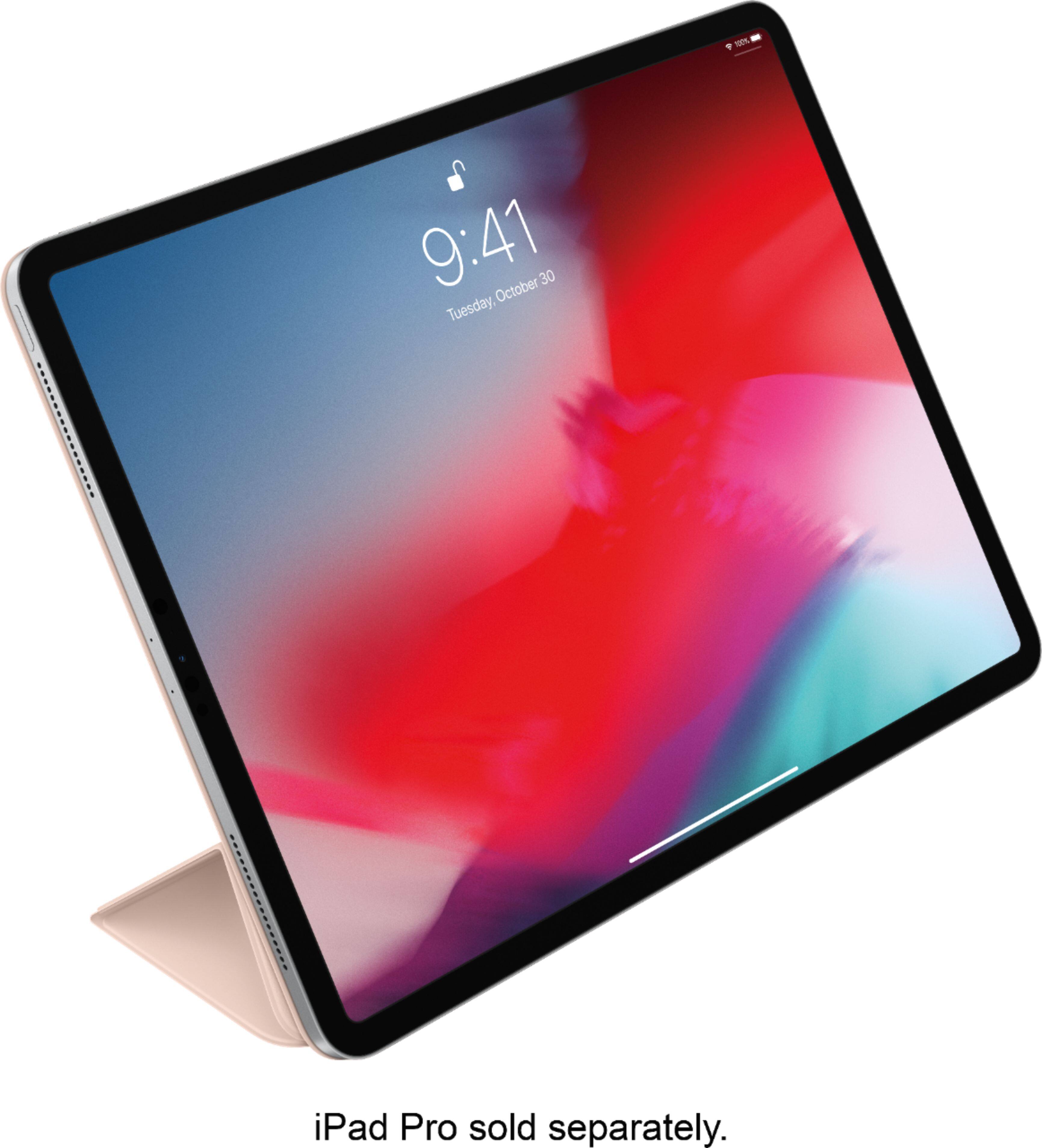 Alt View 12. Apple - Smart Folio for 12.9-inch iPad Pro (3rd Generation) - Pink Sand.